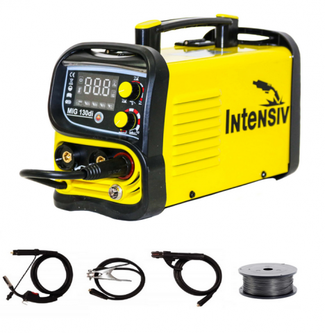 Dispozitive pentru tevi - Aparat de sudura MIG 130di INTENSIV tip MIG-MAG + rola de sarma flux 1kg