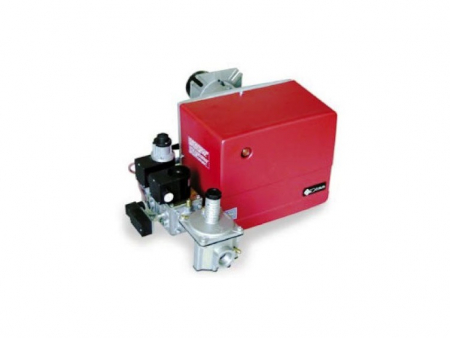 Arzatoare cazane - Arzator mixt pe gaz/motorina, 1 treapta, 116-232 kW, 1", cap de ardere scurt, F.B.R GM X4 TC