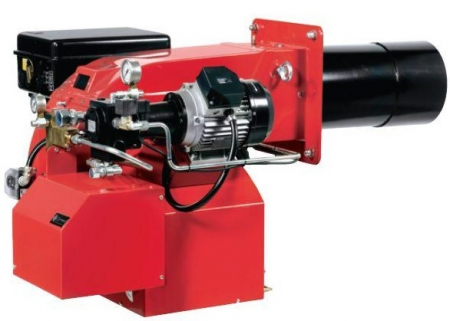 Arzatoare cazane - Arzator pe motorina, 3 trepte, 930-2900 kw, cap de ardere lung, F.B.R. FGP 250/3 TL