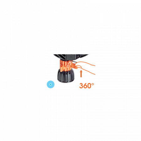 Aspersor cu varf rotativ 397MP Claber - 87070000 [2]