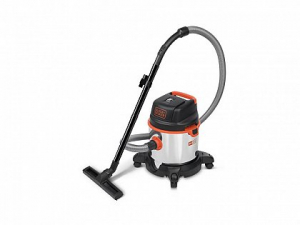 Aspiratoare de casa si gradina - Aspirator umed/uscat Black+Decker 1400W 20 L cuva inox - BXVC20 XE