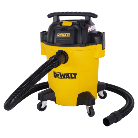 Casa si gradina - Aspirator silentios umed/uscat Dewalt 23L Poly 750 W furtun 2.1 m/48 mm 40 l/s - DXV23PL-QT