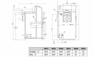 Centrala termica pe combustibil solid cu gazeificare, 25 Kw, Attack DPX Standard [6]