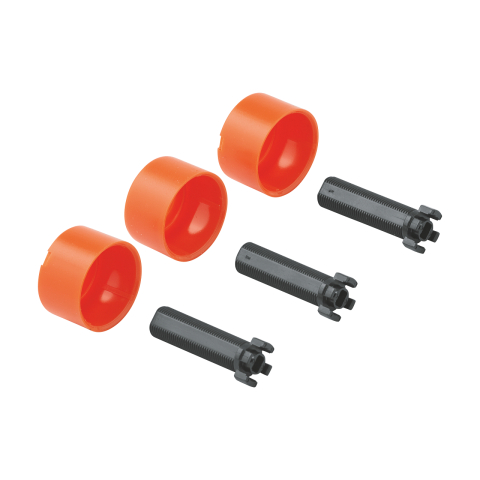 Obiecte sanitare - Ax buton SmartControl Grohe spindle, pentru baterii dus SmartControl, 4835900, abs, 3 bucati