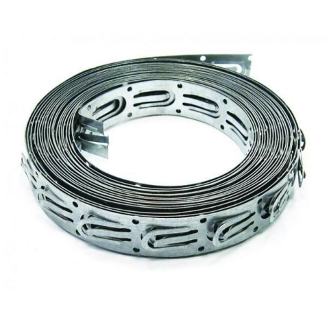 Incalzire electrica prin pardoseala - Banda inox de fixare cablu autoreglabil Grand Meyer OSCS19-10 pas 30 mm 10 m