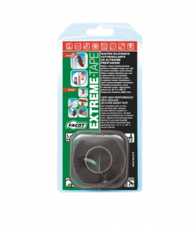 Solutii chimice - Banda adeziva reparatoare tevi, neagra, 25.4mm x 3m, EXTREME-TAPE