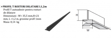 BANDA PENTRU ROSTURI DE DILATARE 200 x 7, 25m - VALROM GAMA PexKIT [1]