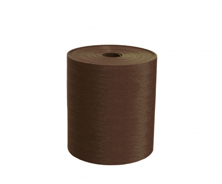 Separatoare de gazon - Banda separatoare gazon din polipropilena maro H15 cm x L9 m - Vodaland gama Terra
