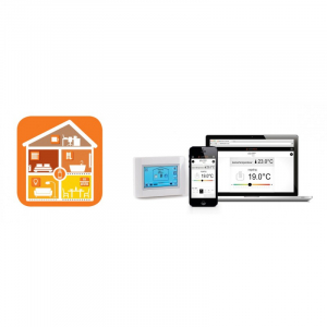 Controler programabil, wireless cu ecran tactil, pentru control zone individuale, PURMO model Touch E3 RF web [2]