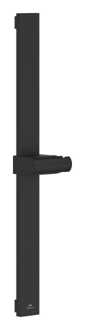 Sisteme de dus - Bara de dus Grohe Rainshower SmartActive 600 mm, ajustabil, negru