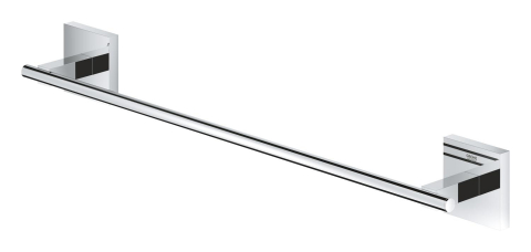 Obiecte sanitare - Bara portprosop Grohe Start Cube 450 mm, fixare ascunsa, 450 mm lungime, montare pe perete, crom