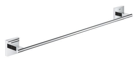 Obiecte sanitare - Bara portprosop Grohe Start Cube 600 mm, fixare ascunsa, montare pe perete, 600 mm lungime, crom