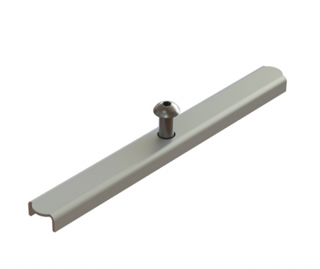 Sistem de drenaj a apelor uzate - Bareta otel zincat model BASE (sistem prindere antifurt) pentru rigola din polipropilena LN200 - Vodaland gama Drain