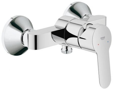 Baterii monocomanda - Baterie pentru dus cromata Grohe Bau Edge