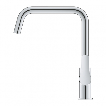 Baterie bucatarie cartus ceramic cromata monocomanda Grohe Eurosmart L-Spout [1]