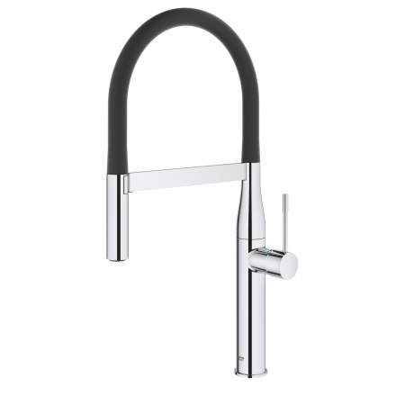 Baterie bucatarie cartus ceramic cu furtun flexibil Grohe Essence [1]