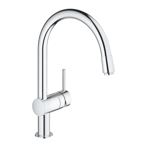Obiecte sanitare - Baterie bucatarie Grohe Minta cu monocomanda 1/2", crom