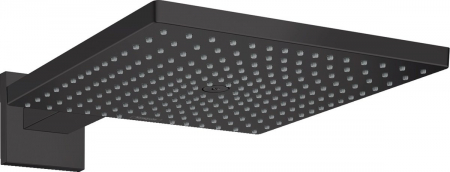 Obiecte sanitare - Palarie de dus Hansgrohe Raindance E 300 Air si brat de perete 390mm negru mat