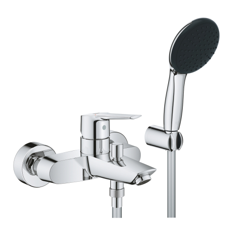 Baterie cada Grohe Start, aparenta, diverter, set de dus, crom [0]
