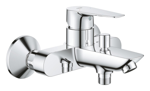 Baterie cada Grohe StartEdge cartus ceramic, diverter, limitator temperatura, crom [0]