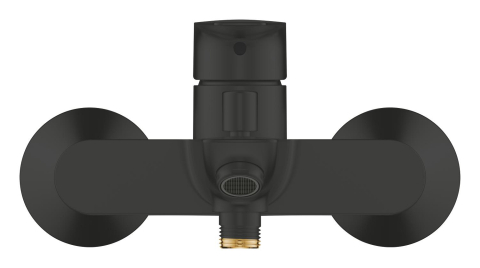 Baterie cada Grohe StartEdge cartus ceramic, diverter, limitator temperatura, negru mat [3]