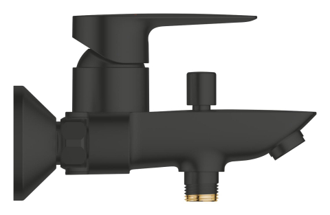 Baterie cada Grohe StartEdge cartus ceramic, diverter, limitator temperatura, negru mat [1]