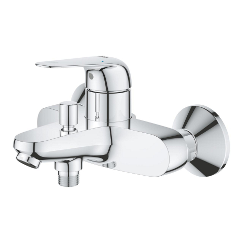 Baterie cada Grohe Swift montare pe perete, monocomanda, cartus ceramic, diverter, crom [3]