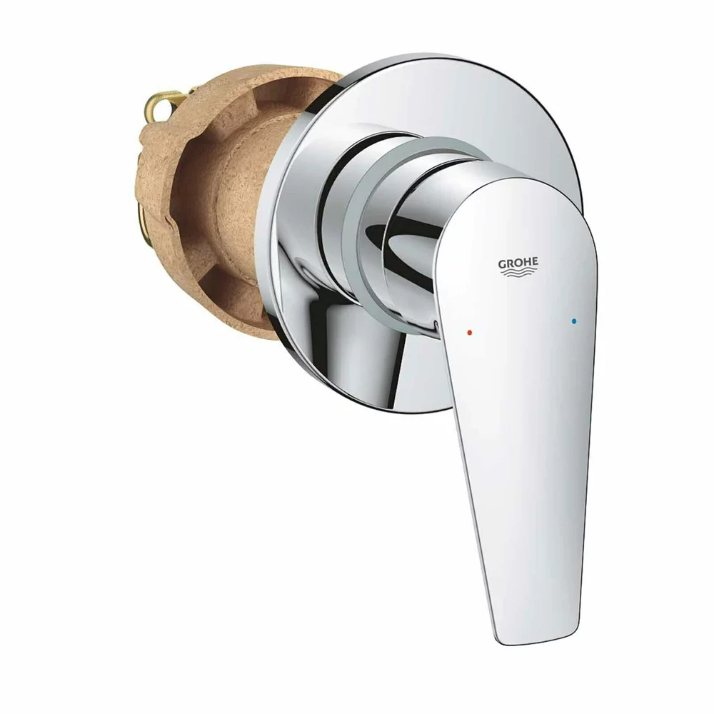 Baterii monocomanda - Baterie dus incastrata cromata Grohe BauEdge New 29040001