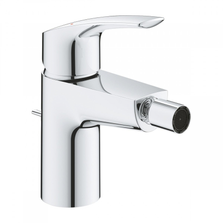 Baterii monocomanda - Baterie de bideu cromata furtunuri flexibile Grohe Eurosmart New