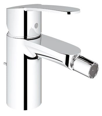 Baterii monocomanda - Baterie bideu cartus ceramic limitator debit set evacuare cu tija marimea S cromata Grohe Eurostyle Cosmopolitan