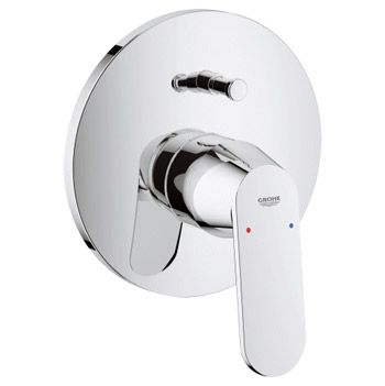 Baterii monocomanda - Baterie de cada/dus montaj incastrat cromata corp incastrat inclus Grohe Eurosmart Cosmopolitan