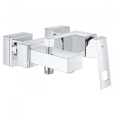 Baterii monocomanda - Baterie de cada/dus montare pe perete cromata Grohe Eurocube