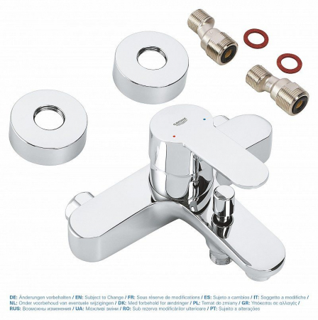 Baterie cada cromata fara furtun si para Grohe Eurostyle Cosmopolitan [2]