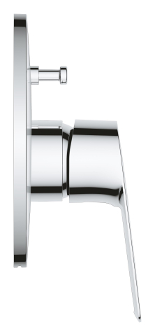 Baterie dus Grohe BauLoop 250 mm, 1 pulverizare, anti-calcar, crom [1]