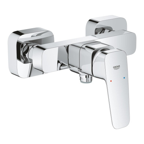 Obiecte sanitare - Baterie dus Grohe Concetto SilkMove monocomanda, cartus ceramic, montare pe perete, crom