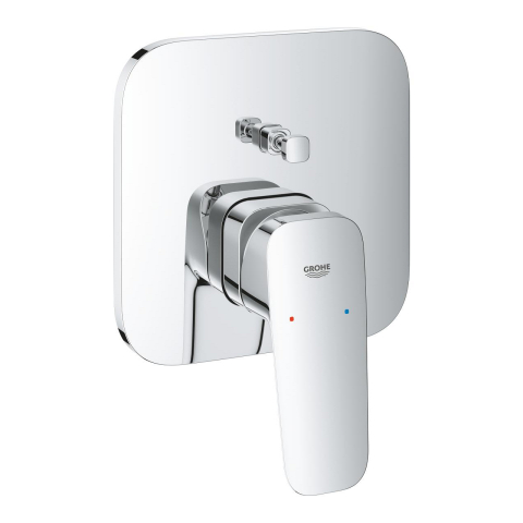 Baterii baie - Baterie dus Grohe Concetto SilkMove 2 functii, diverter, incastrat, monocomanda, necesita corp instalare, cartus ceramic, crom