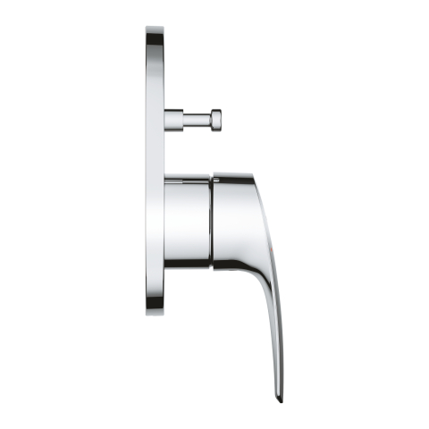 Baterie dus Grohe Eurosmart montare pe perete, incastrata, diverter, necesita corp instalare, levier metalic, crom [1]