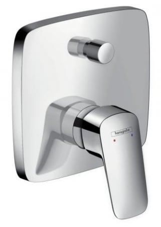 Baterii monocomanda - Baterie cada - dus Hansgrohe Logis montaj incastrat necesita corp ingropat