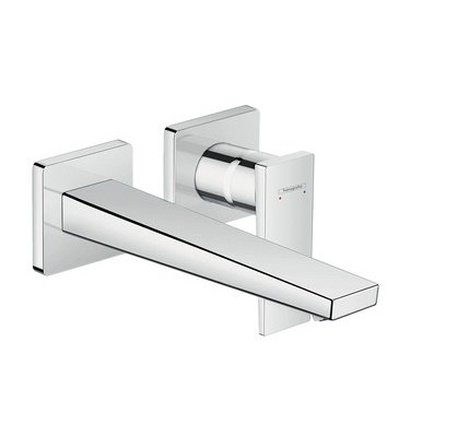 Baterii monocomanda - Baterie lavoar Hansgrohe Metropol de perete pipa 225mm fara ventil necesita corp incastrat crom