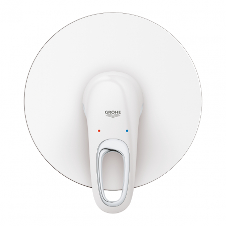 Baterie dus monocomanda alba Grohe Eurostyle [1]