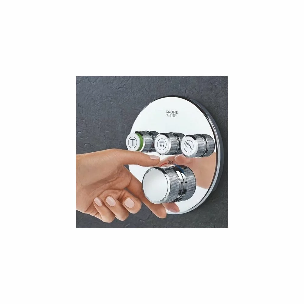 Baterie dus termostatica cu 3 iesiri Grohe Grohtherm SmartControl [1]