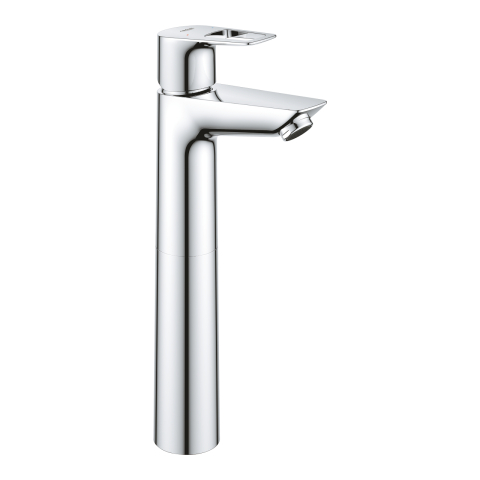Obiecte sanitare - Baterie lavoar Grohe BauLoop XL 3/8" monocomanda, cartus ceramic, limitator, crom