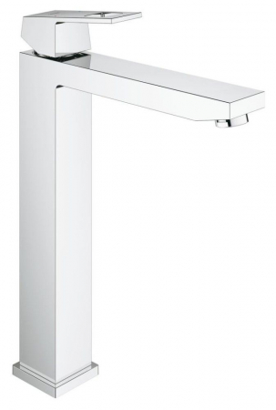 Baterii monocomanda - Baterie lavoar inalta montare blat cromata furtunuri flexibile Grohe Eurocube