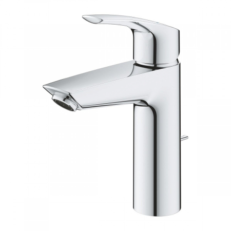 Baterie lavoar marimea M furtunuri flexibile cromata Grohe Eurosmart New [2]