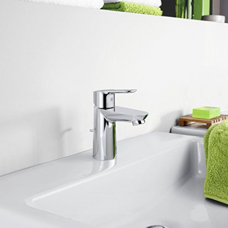 Baterie lavoar marimea S furtune flexibile cromata Grohe Bau Edge [2]
