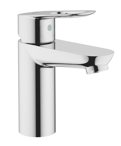 Obiecte sanitare - Baterie lavoar Grohe BauLoop M monocomanda, cartus ceramic, fara set de evacuare, crom