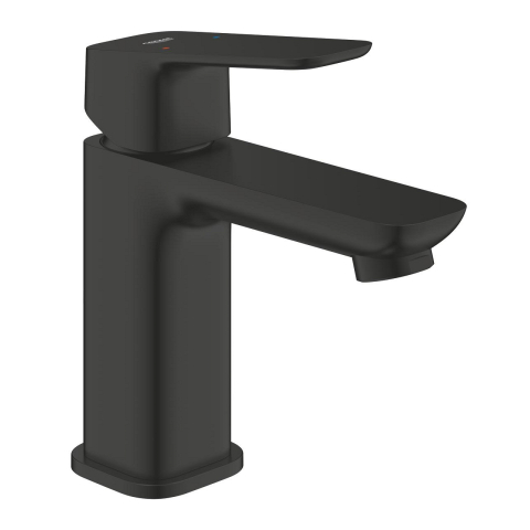 Baterii baie - Baterie lavoar Grohe Concetto SilkMove Smonocomanda, fara set evacuare, cartus ceramic, negru mat