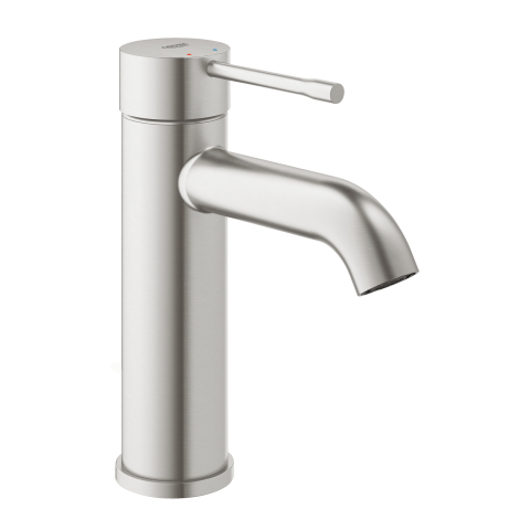Obiecte sanitare - Baterie lavoar Grohe Essence New S monocomanda, cartus ceramic, fara evacuare, crom mat