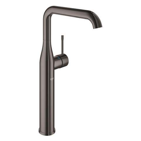 Obiecte sanitare - Baterie lavoar Grohe Essence New XL monocomanda, pivotanta, fara evacuare, cartus ceramic, monocomanda, antracit lucios