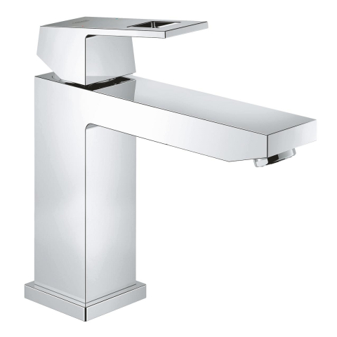 Obiecte sanitare - Baterie lavoar Grohe Eurocube M monocomanda, cartus ceramic, limitator, fara set evacuare, crom